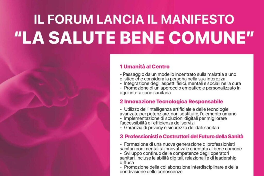 la salute bene comune manifesto